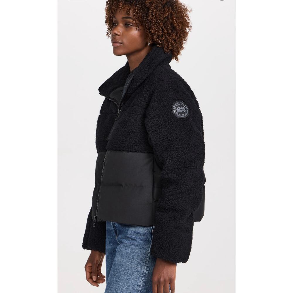 Luxurious Canada Goose Elora Puffer Jacket Black - Small NWT - Picture 2 of 9